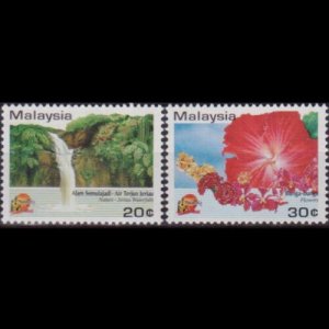 MALAYSIA 1994 - Scott# 495-6 Tourism 20-30c NH