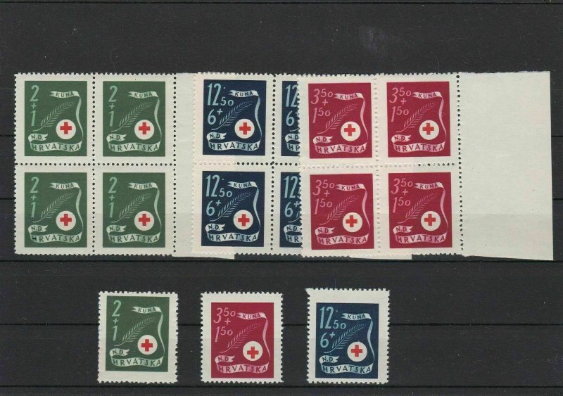 Croatia Mint Never Hinged Stamps Ref 23835