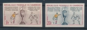 [112810] Cameroon Cameroun 1965 Football soccer Africa Cup Imperforated MNH