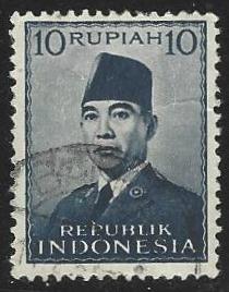 Indonesia #395 Used Single Stamp