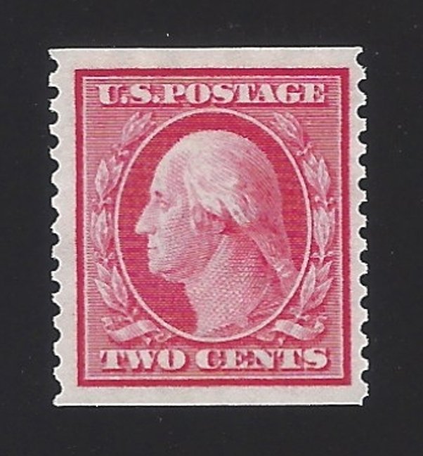 US #388 1910-11 Carmine Wmk 190 Perf 12 Vert Mint NG F-VF SCV $1400