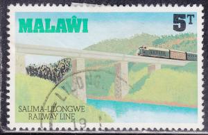 Malawi 346  Salima Lilongwe Railway, Train 1979