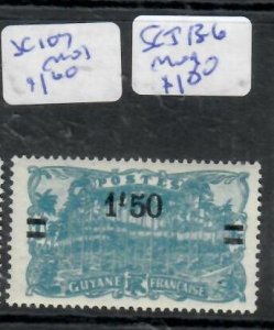 FRENCH GUIANA SC 107   MOG    P0522H