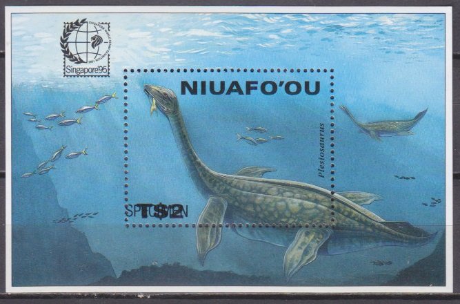 1995 Niuafo'ou 291/B16 Dinosaurs ( SPECIMEN) 20,00 €​​​​​​​