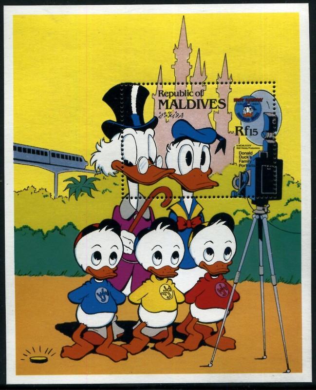 Maldive Islands, MNH, Disney characters 1984. x10111