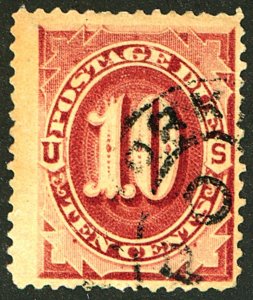 U.S. #J19 USED