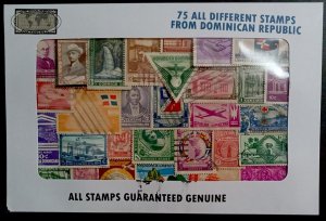 Dominican Republic - packet of 75 stamps
