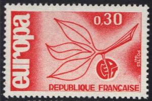 France   #1131  1965  MNH  Europa  sprig  30c.