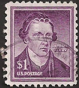 # 1052a USED DRY PRINT PATRICK HENRY