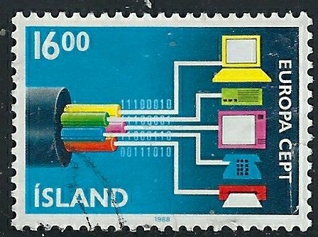 Iceland 660 Used 1988 issue (fe9645)