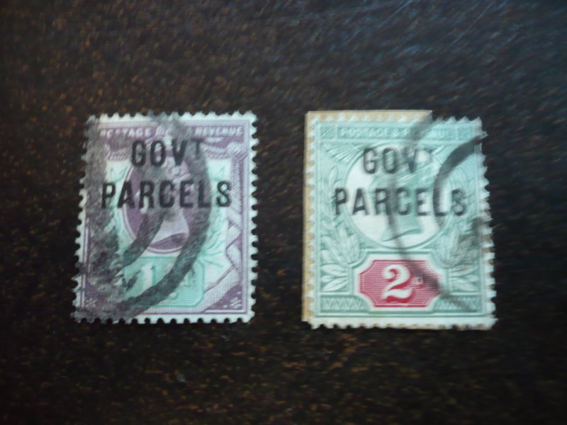 Stamps - Great Britain - Scott# O31-O32 - Used Part Set of 2 Stamps