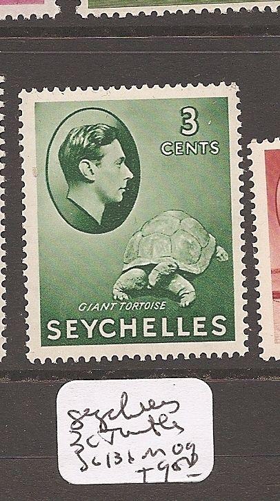 Seychelles 3c KGVI Turtle SG 131 MOG (12atm)