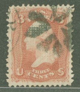 United States #94 Used Single (Fancy Cancel) (Grill)