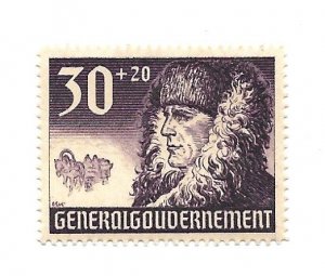 Poland 1940 - MNH - Scott #NB7 *