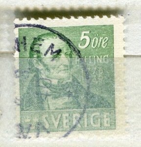 SWEDEN; 1939 early Ling Aniversary issue fine used 5ore. value