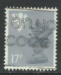 Scotland GB 1986 QE2 17p Grey Blue Machin Type 2 SG S57 ( T995 )