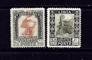 Libya 50 and 55 Used 1924-31 issues