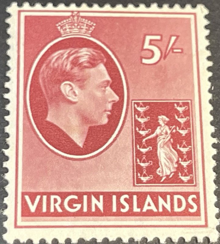 BRITISH VIRGIN ISLANDS # 85-MINT/HINGED---SINGLE---1938-47