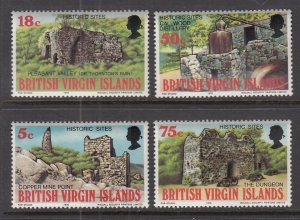 British Virgin Islands 305-308 MNH VF