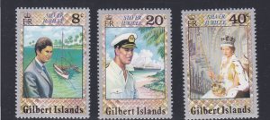 Gilbert Islands # 293-295, Queen Elizabeth Reign 25th Anniv., Mint NH, 1/2 Cat.