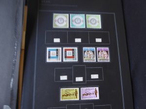 Iraq Stamp Collection on European Album Pages