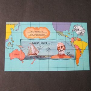 Samoa Sc 403-406a ship MNH