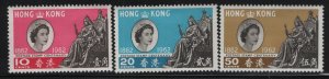 HONG KONG   200-202  MINT HINGED SET