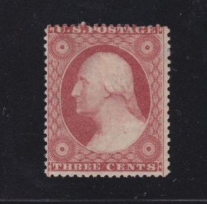 US 26 3c Washington Mint F-VF OG H SCV $65