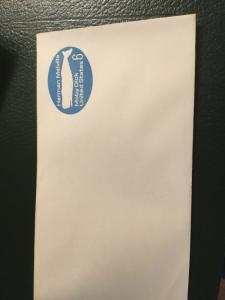 US SC# U554 Moby Dick Unused Envelope