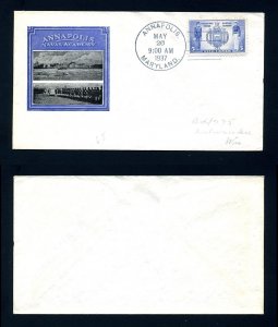 # 794 on First Day Cover with Ioor cachet dated 5-26-1937