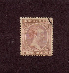 Puerto Rico Scott #100 Used
