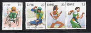 Ireland Sc 996-99 1996 Atlanta Olympics stamp set mint NH