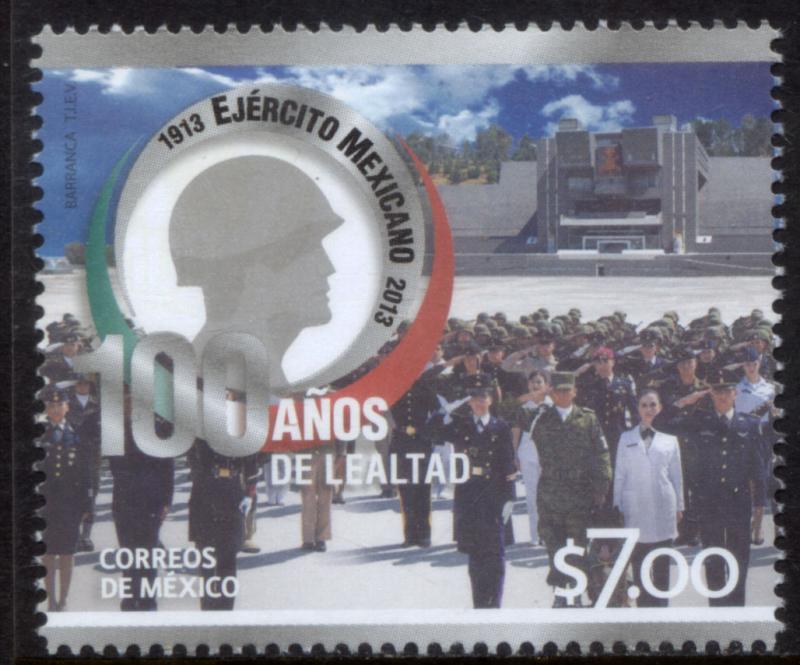 MEXICO 2825, Centenary of the Mexican Army-II. MINT, NH. F-VF.