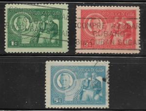 Cuba #407 / 409 used