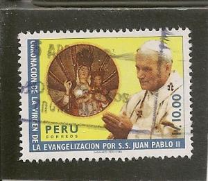 Peru  Scott  930   Pope    Used