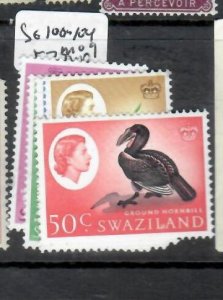 SWAZILAND QEII   SG 104-107    MOG   P0816HH