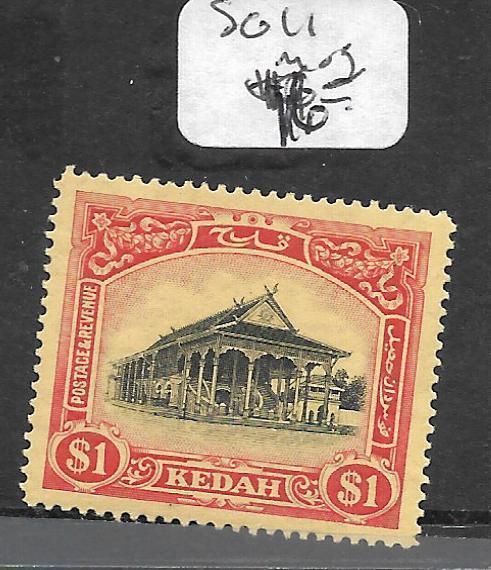 MALAYA KEDAH (P0311B)   $1.00  SG11   MOG