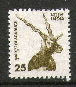 India 2000 9th Def. Series Nature Heritage Black Buck Deer Sc 1820 1v MNH  In...