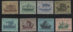 POLAND, 1124-1131 MNH,  SET