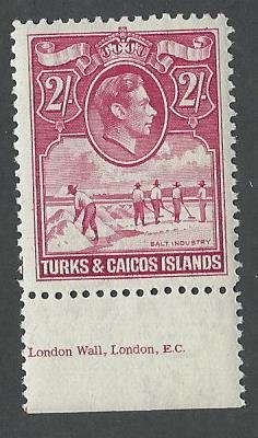 Turks and Caicos    mnh S.C. 87