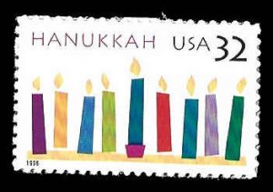 PCBstamps   US #3118 32c Hanukkah, MNH, (8)