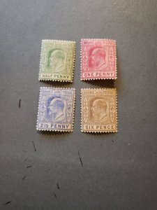 Stamps Bahamas Scott #44-7 hinged