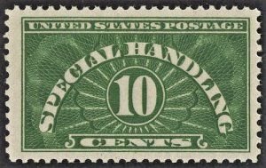 SCOTT  QE1  SPECIAL HANDLING  10¢  SINGLE  HINGED  SHERWOOD STAMP