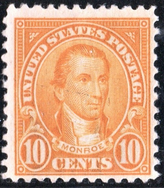 SC#562 10¢ Monroe Single (1923) MNH
