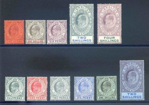 Gibraltar SG57/63 & SG66/72 Mounted Mint