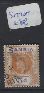 GAMBIA (P0106B)  KE 5D     SG 77    VFU