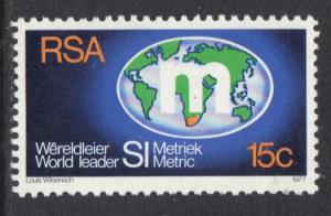 South Africa 1977 MNH metrication  complete