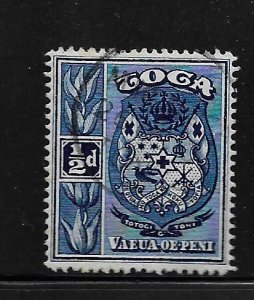 TONGA, 38, USED, COAT OF ARMS