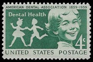U.S. #1135 MNH; 4c Dental Health (1959)