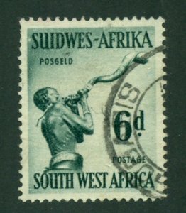 South West Africa 1954 #254 U SCV (2014) = $0.40